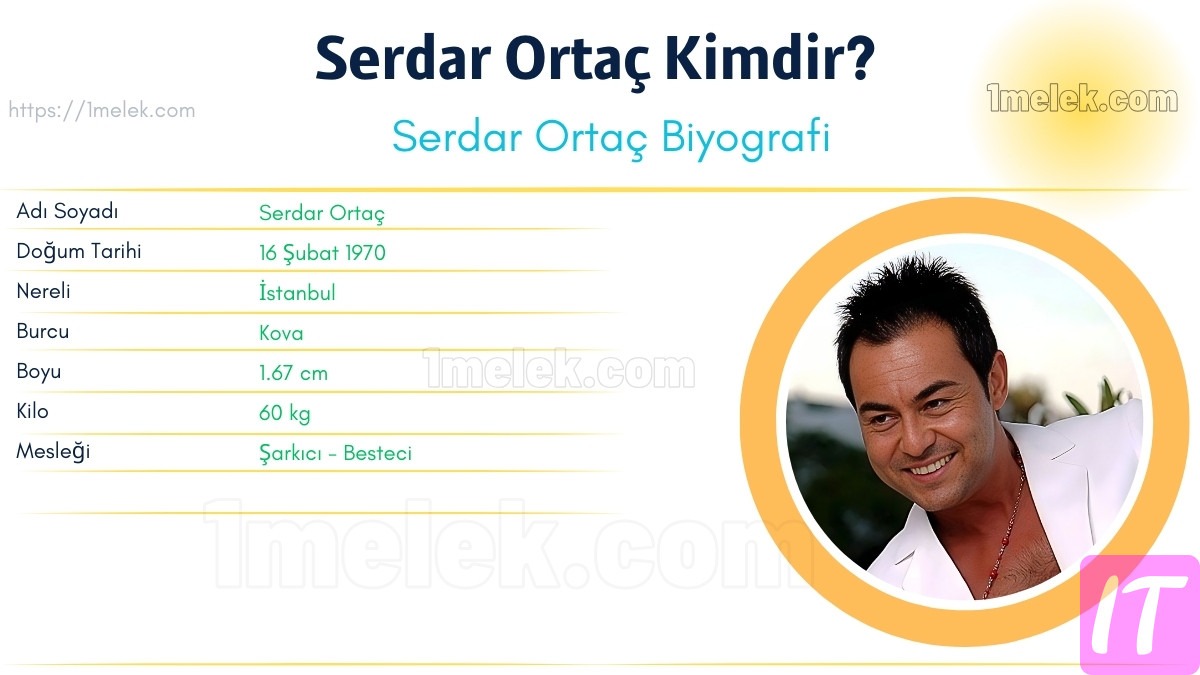 Serdar Ortaç ,Türk Müzisyen,Kilo, Yaş, Karısı, Biyografi, Aile Ve Gerçekler (TURKISH)