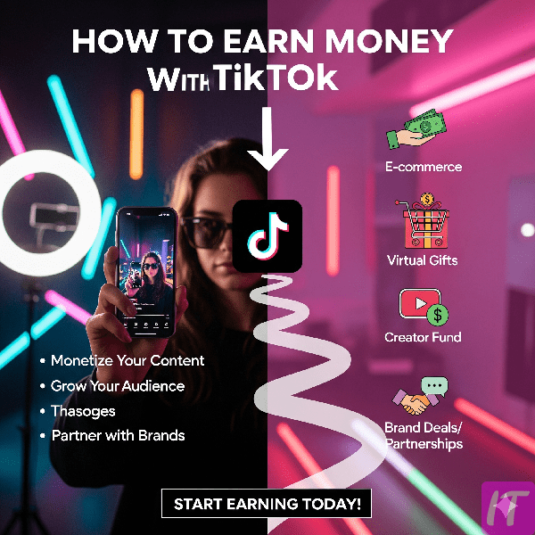 How Earn Money With Tiktok?